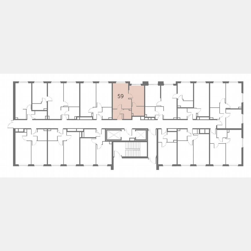 1-к. апартаменты, 35,7 м², 6/11 эт.