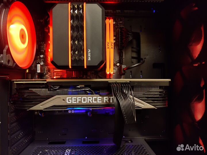 Игровой пк I5 12400, RTX 3080, ddr4 16gb, SSD 1tb