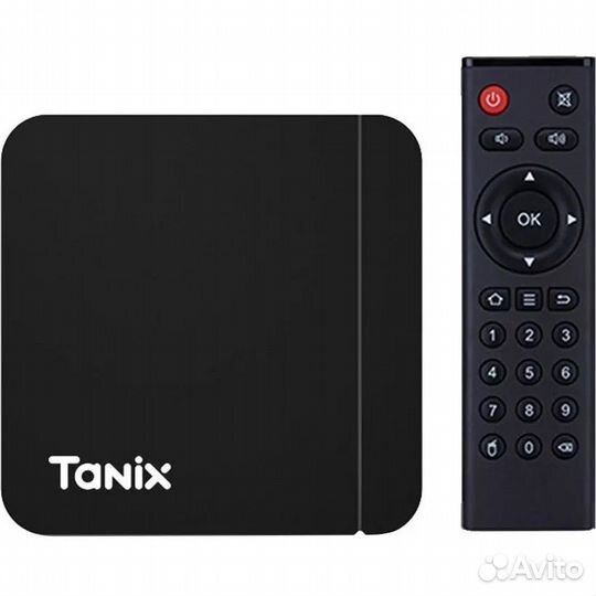 Андроид тв Tanix w2pro 4/64 настроенная под ключ