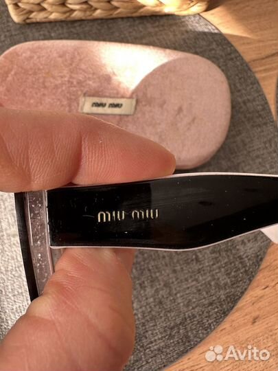 Очки miu miu б/у