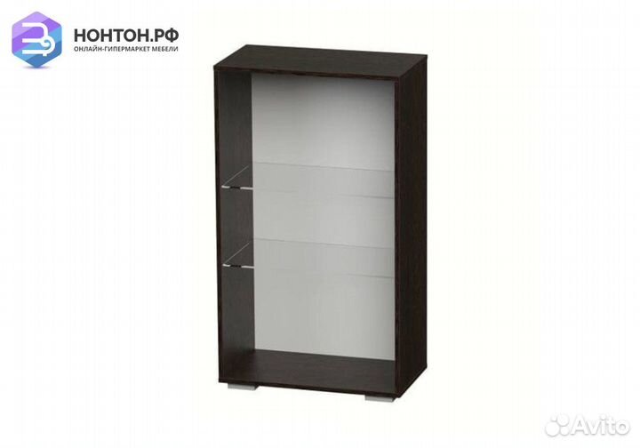 Пенал Милан венге / белый глянец