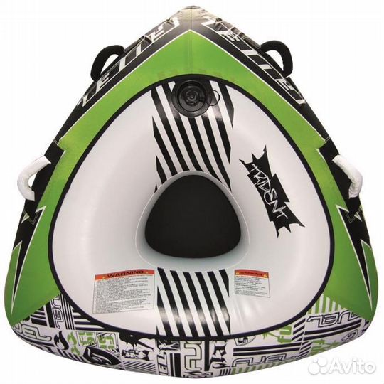 Буксируемый баллон 137 см с фалом и насос ватрушка