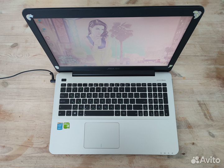 Игровой ноутбук asus 2видеокарты/8gb