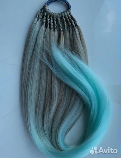 Накладной хвост из канекалона