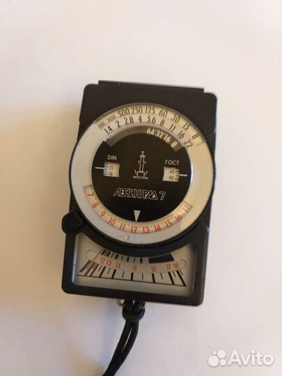 Фотоэкспонометр Ленинград-7 СССР