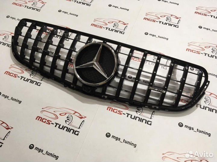 Решетка Mercedes GLC X253 GT AMG Black