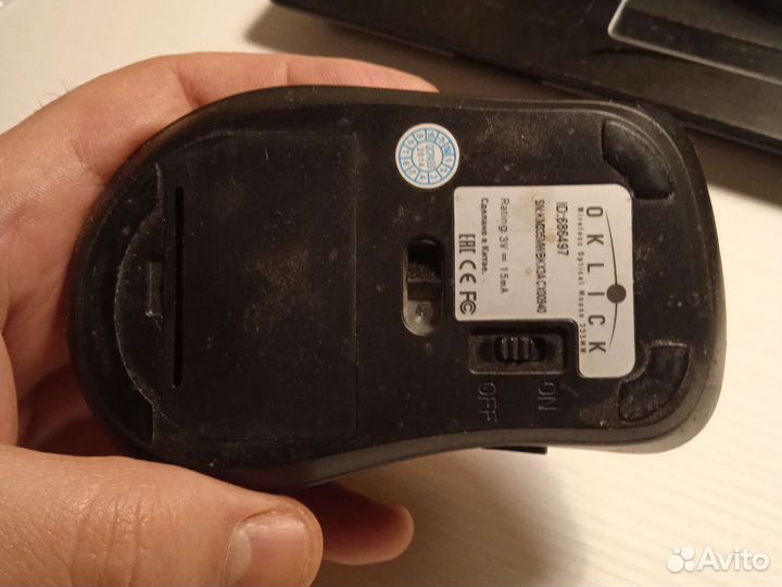 Беспроводная мышь oklick