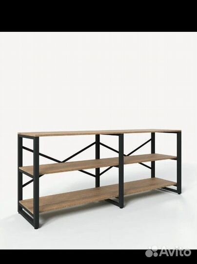 Тумба под телевизор лофт дуб веллингтон