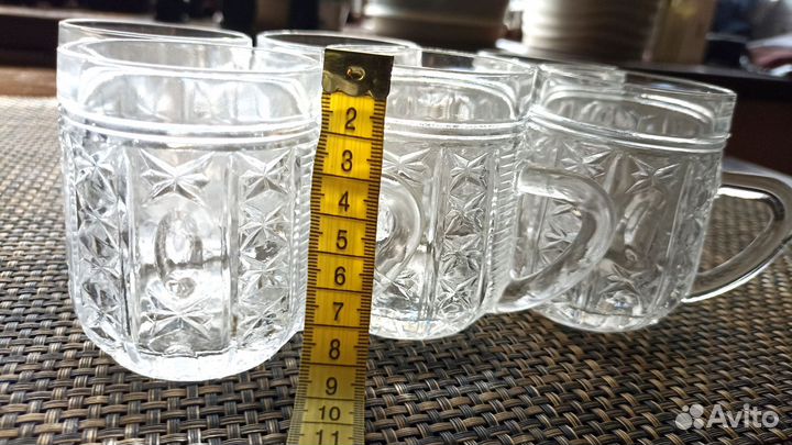 Набор хрустальных кружек