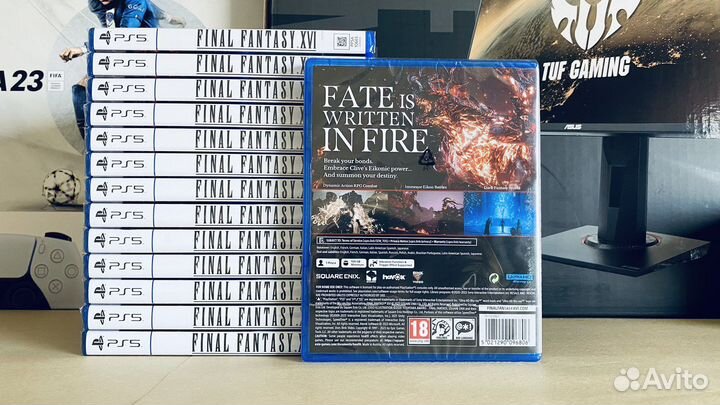 Final Fantasy 16 ps5 диск