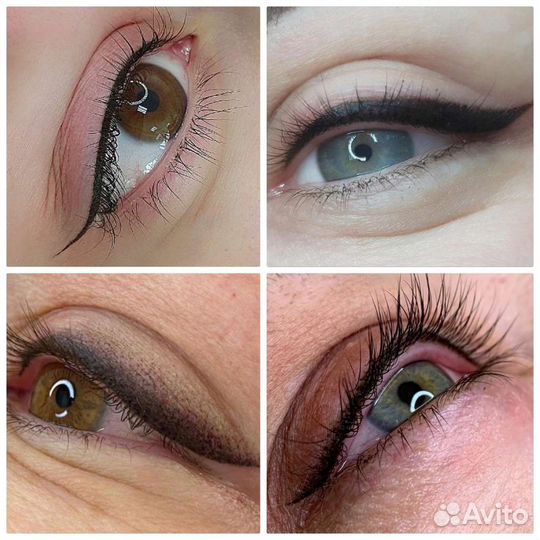 Перманентный макияж бровей, глаз и губ