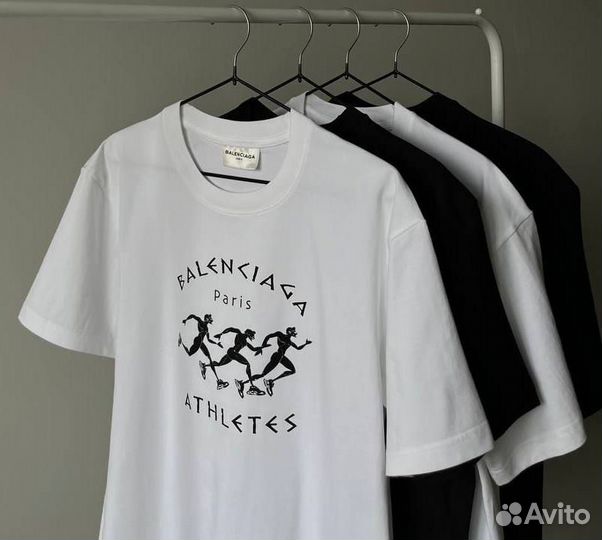 Футболка balenciaga athletes
