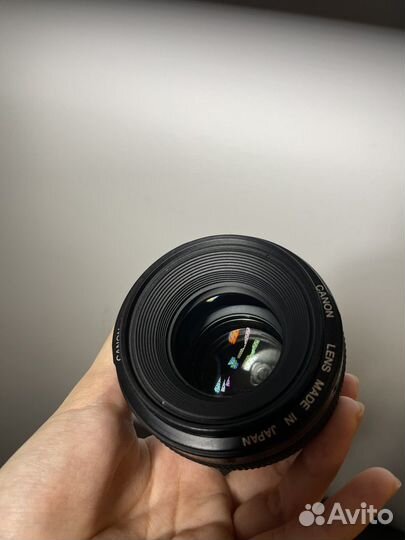 Объектив canon 50mm 1.4