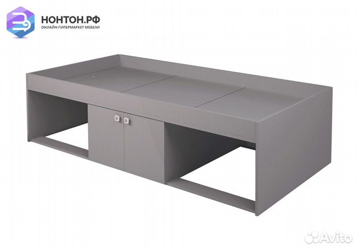 Кровать детская Polini kids Simple 3000 Н с нишами