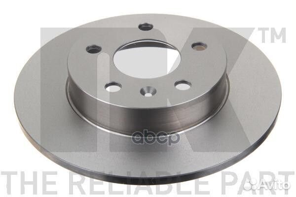 Диск тормозной задний 203631 Nk