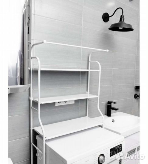 Стеллаж для ванной металлический