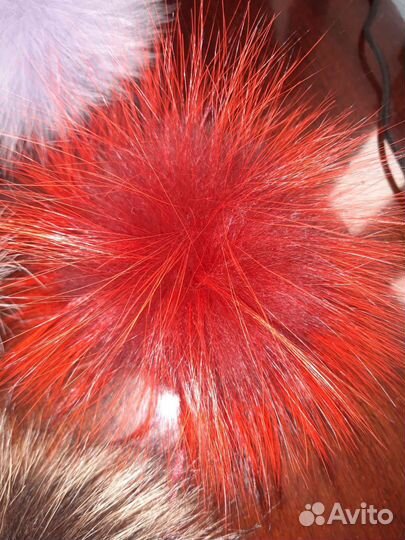 Меховые помпоны