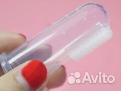 Новая силиконовая зубная щётка