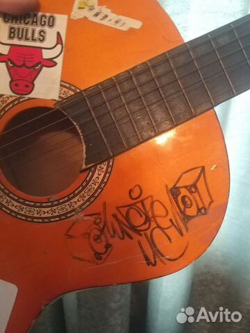 Гитара с автографом Нойза мс Noize MC