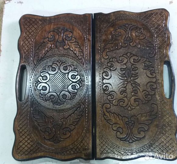 Нарды ручной работы резные