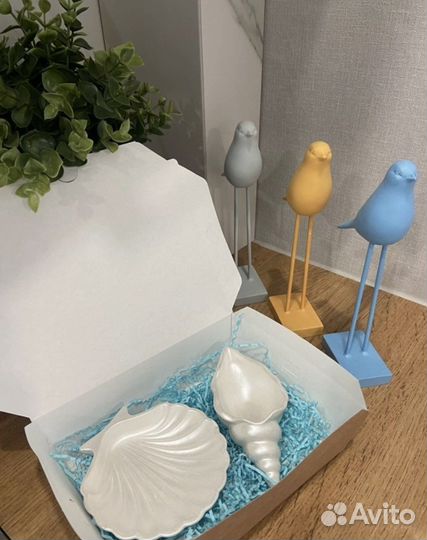 Кашпо Подсвечники из гипса