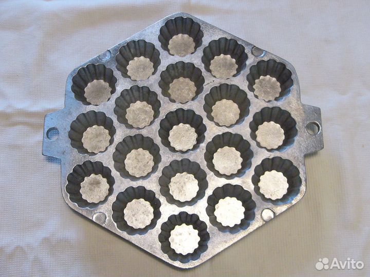 Новая большая форма для выпечки корзиночек из СССР