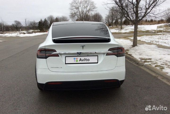 В разборе Tesla Model X