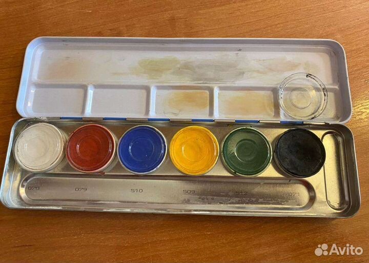 Аквагрим Kryolan 7 цветов, Германия