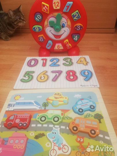 Развивающие игрушки, сортеры