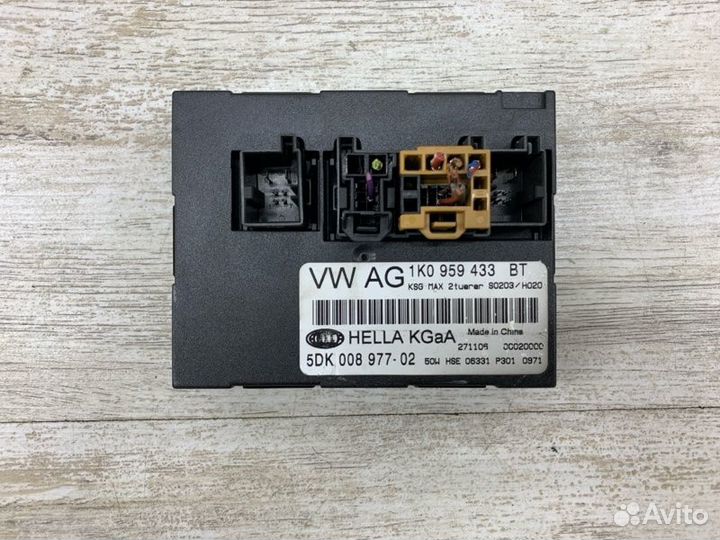 Блок комфорта Volkswagen Touran минивэн BLS 2007