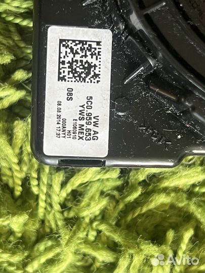 Подрулевой переключатель volkswagen