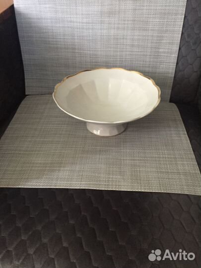 Фруктовница на ножке + салатница