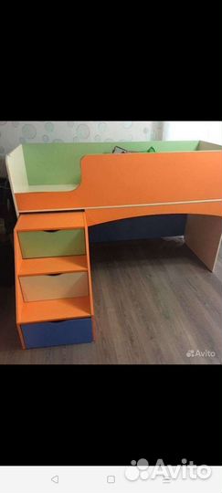 Детская кровать чердак