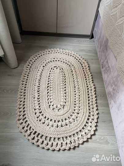 Ковер из полиэфирного шнура 5мм с сердечником