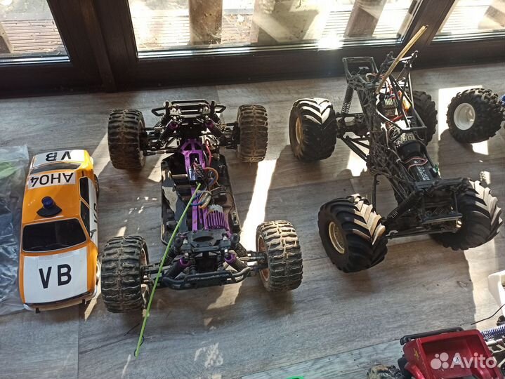 Машинки на радиоуправлении, большие