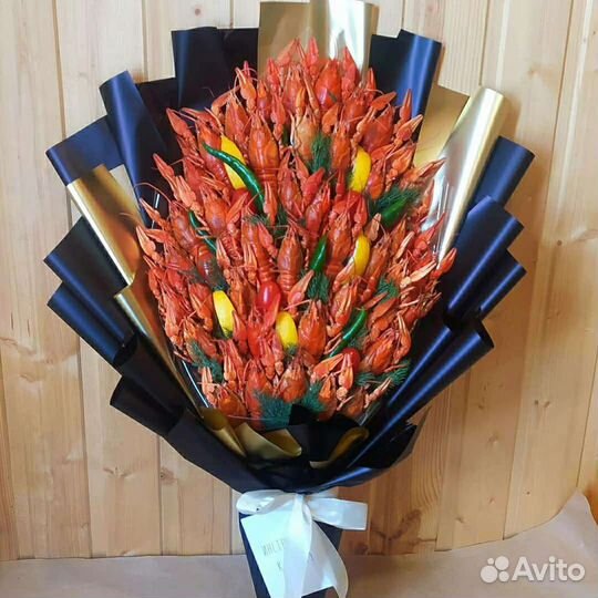 Букеты из раков