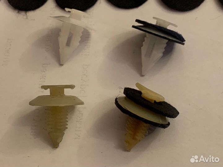 Антискрипные прокладки для клипс/пистонов 50шт