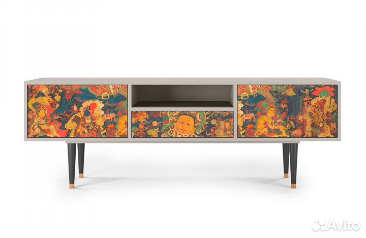 Тв-тумба T6 - Сатин - God