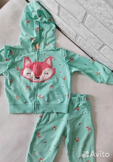 Костюм Carters 74-80 для девочки