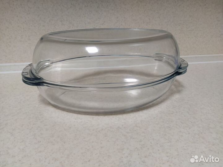 Стеклянная форма для запекания (утятница)
