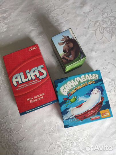 Настольные игры Барамелька Алиас Мемори Турбосчет