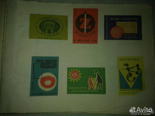 Спички этикетки СССР