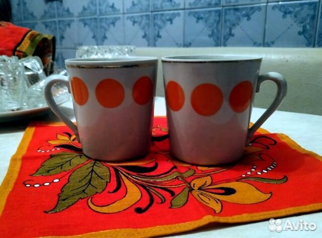 Эффектные кофейные пары. и большие кружки СССР