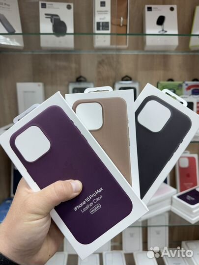 Apple Leather Case 1:1 новый чехол