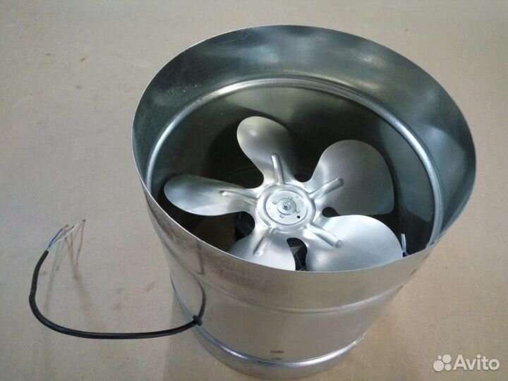 Осевой кругло-канальный вентилятор vokker-250