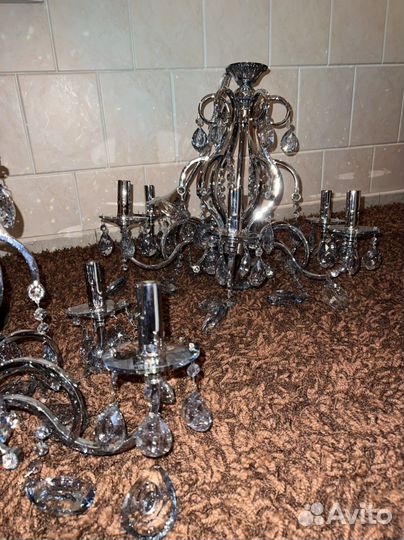 Люстра большая подвесная