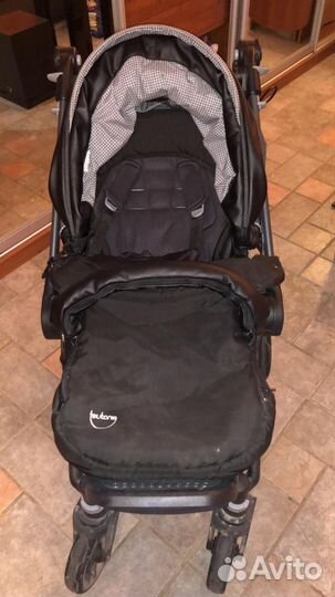 Коляска Teutonia Be You Elite 2в1 экокожа + конвер