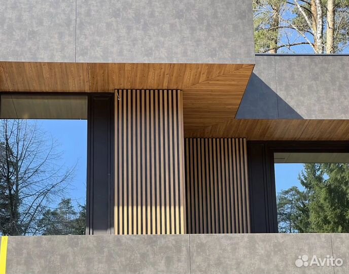 Фасадная рейка