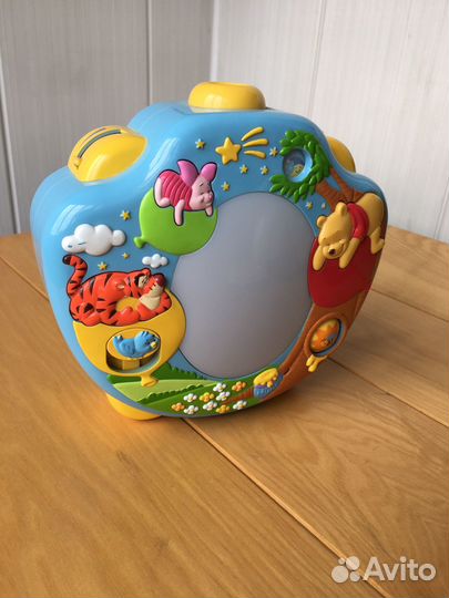 Музыкальный ночник проектор Винни Tomy