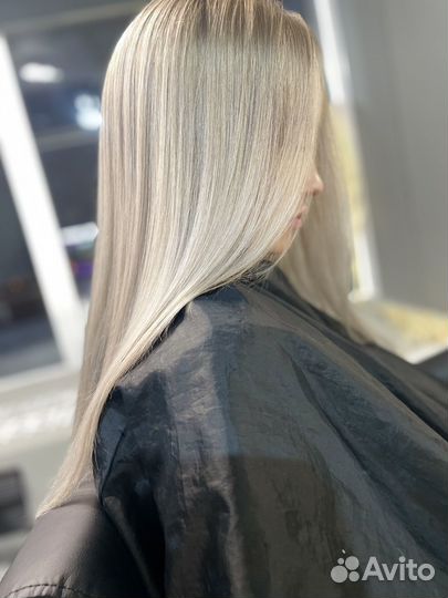 Сложное окрашивание аиртач мелирование шатуш